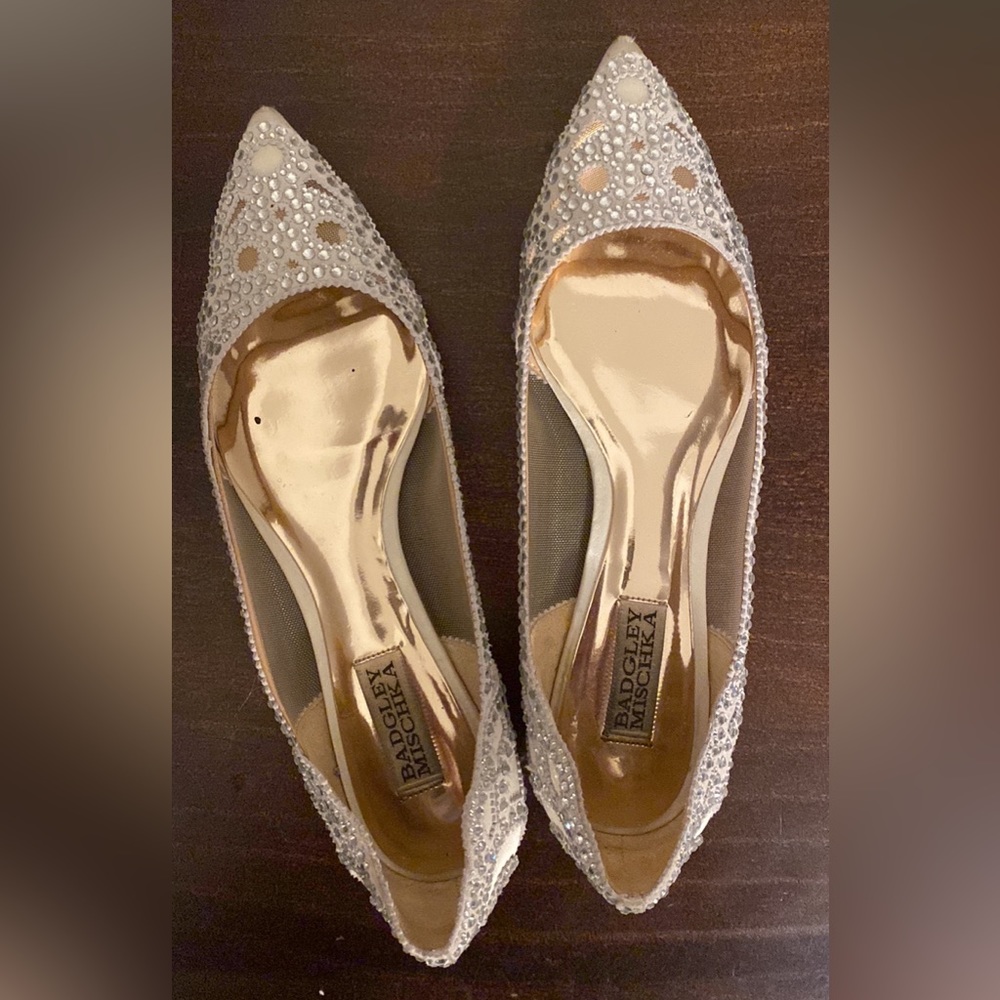 Badgley Mischka flats size 7 1/2
